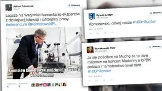 Internauci po referendum