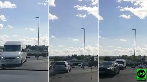 Kierowcy ignorują czerwone światło i sprawnie omijają opuszczone rogatki 