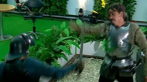 Oblężenie Malborka w... studio TVN 24