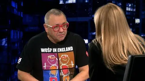 Jerzy Owsiak był gościem "Kropki nad i"