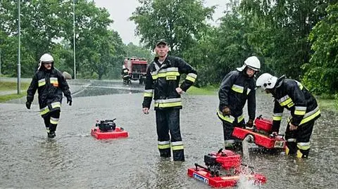 Część miasta została zalana