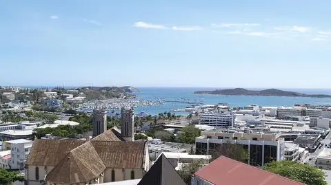 Nowa Kaledonia znajduje się w zachodniej części Pacyfiku