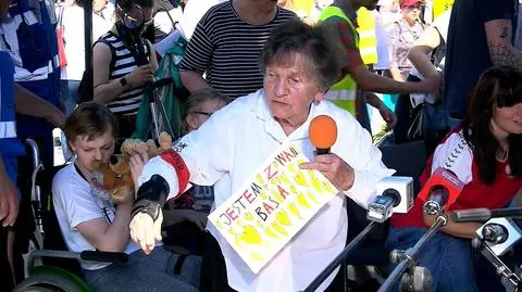 Traczyk-Stawska do niepełnosprawnych: dałabym wam Virtuti Militari