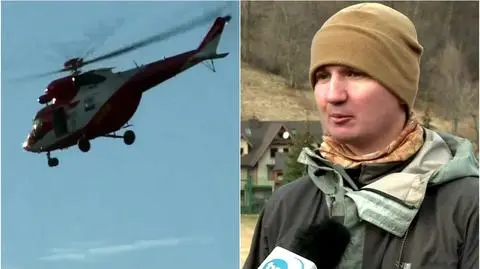 Mężczyzna wyszedł z wypadku bez szwanku