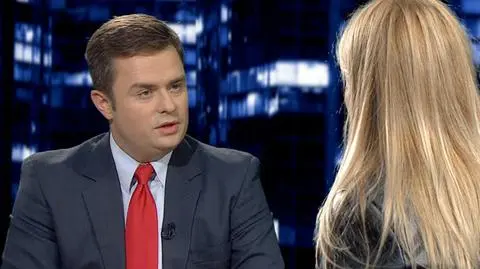 Gościem "Kropki nad i" był Adam Hofman 