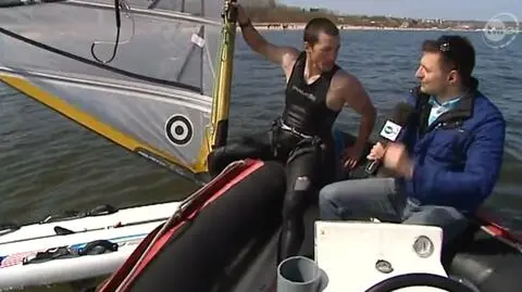 Na desce windsurfingowej z Karlskrony do Gdyni
