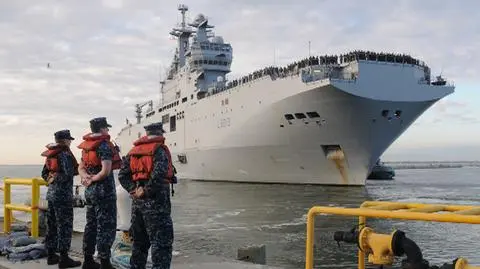 Okręty desantowe typu Mistral trafiały m.in. do Rosji 