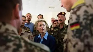 Minister obrony Niemiec zapewniła Kurdów o poparciu rządu w Berlinie dla ich walki z Państwem Islamskim
