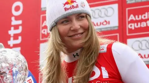 Woods i Vonn? Narciarka lata odrzutowcem golfisty