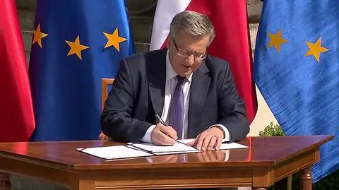 Prezydent podpisał projekt nowelizacji konstytucji ws. JOW-ów