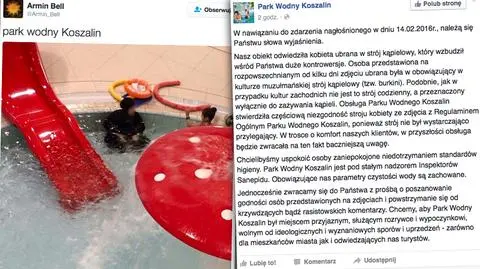Prokuratura zbada komentarze nt. muzułmanki w burkini na basenie