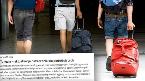 MSZ na swojej stronie internetowej odradzało wyjazdy do Tunezji