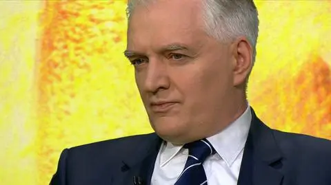 Jarosław Gowin mówił o zmianach kadrowych w "Piaskiem po oczach"