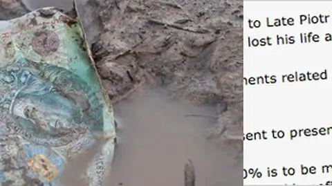 Fragment jednego z e-maili