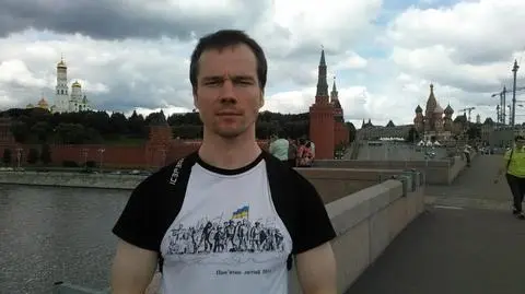 Ildar Dadin zatrzymany podczas pikiety w Moskwie