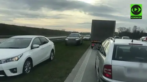 Pod prąd po A1, żeby nie stać w korku. "Skrajny brak wyobraźni"