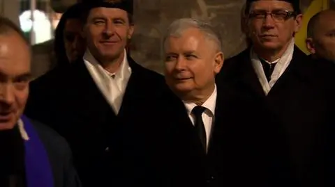 Miesięcznica na Krakowksim Przedmieściu