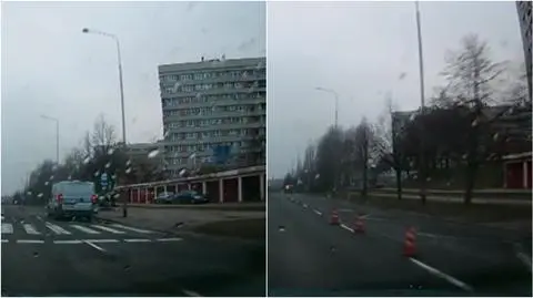 Szczecin: Pijany motocyklista wjechał w policjanta