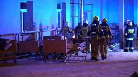 Rescue efforts were hampered by the patients' poor health and limited mobility and by large amounts of smoke