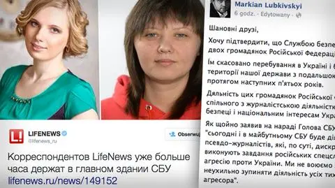 Konflikt na Ukrainie. MSZ Rosji domaga się uwolnienia dziennikarek