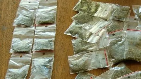 Pijany kierowca uciekał przed policją. Pasażer miał marihuanę