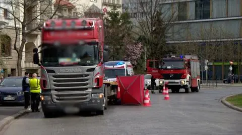 Wrocław. Pieszy zginął pod kołami ciężarówki