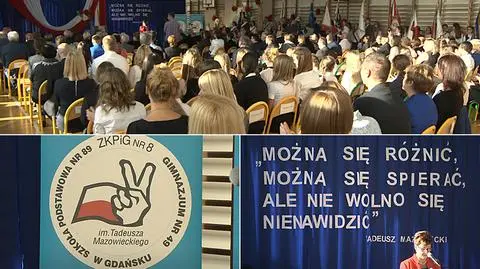 Tadeusz Mazowiecki patronem gdańskiego zespołu szkół