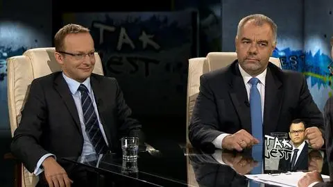 Jacek Sasin i Paweł Olszewski w Tak jest 