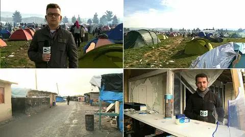 Reporterzy TVN24 są w Calais i Idomeni