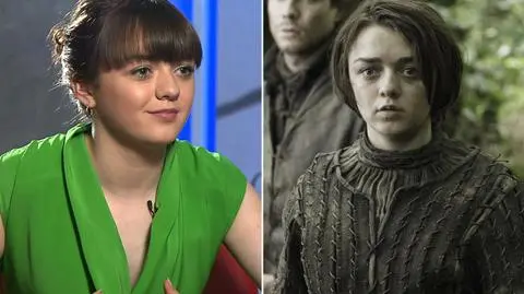 Maisie Williams - serialowe Arya Stark - w wywiadzie dla tvn24.pl 