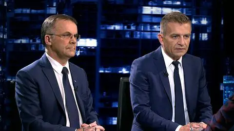 Gościmi "Kropki nad i" byli Bartosz Arłutowicz i Jarosław Sellin