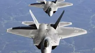 Do akcji ruszyły amerykańskie samoloty F-22
