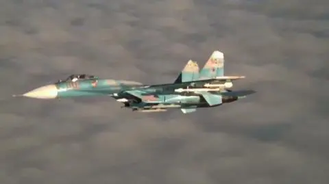 Spotkanie z Su-27 nad Bałtykiem
