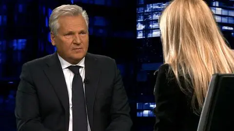 Aleksander Kwaśniewski w "Kropce nad i"