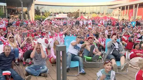 Polska radość po wygranej w Nicei