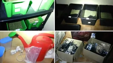 Policja: tu produkowano dopalacze