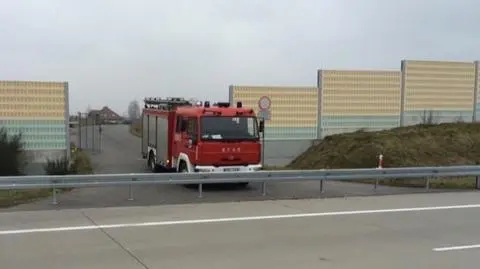 Barierki na autostradzie A4