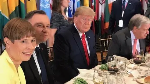 Andrzej Duda i Donald Trump podpisali w poniedziałek wspólną deklarację wojskową 