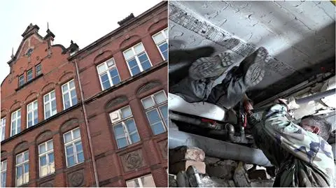 Historycy badają gruzowisko kamerami i georadarem