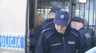 Szymon S. po zatrzymaniu w 2018 roku