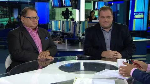 Paweł Piskorski i Ryszard Kalisz w programie "Wstajesz i weekend"