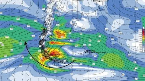 Plan pokonania przylądka Horn