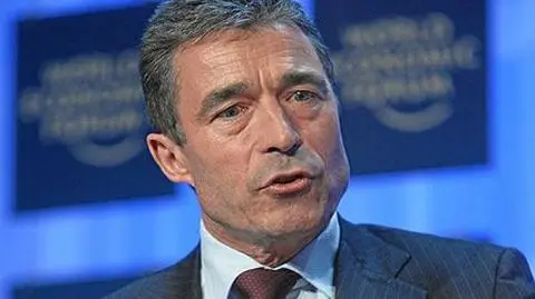 Sekretarz generalny NATO Anders Fogh Rasmussen