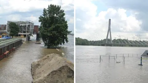 Woda podeszła pod powstające centrum nauki