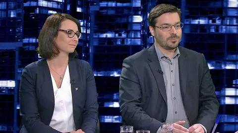 Kamila Gasiuk-Pihowicz i Stanisław Tyszka byli gośćmi "Kropki nad i"