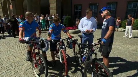 O rowerach w Książu