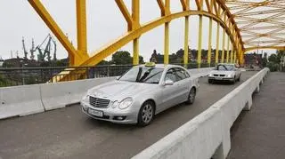 Żółty wiadukt znów przejezdny 