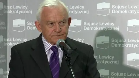 Miller: najwięksi przegrani to Kwaśniewski i Palikot. "Nie da się zbudować projektu przeciwko SLD"