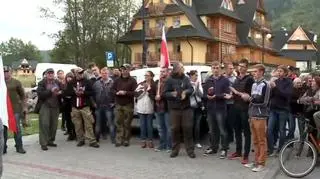 Słowa miały paść podczas protestu, pod koniec września