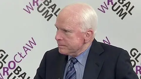 McCain w romowie z TVN24 Biznes i Świat